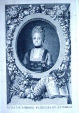 Luisa de Borbon Princesa de Asturias