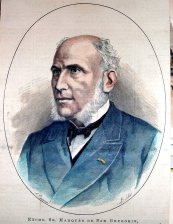 Exmo. Sr. Marques de San Gregorio recibido Academico de la Española de la Lengua