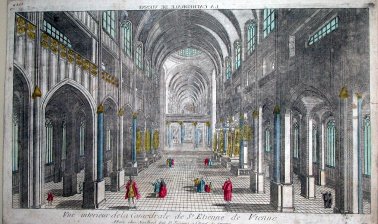 Vue interieur de la Cathedrale de St. Etienne de Vienne