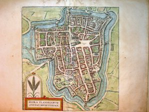 Hypra Flandriarum civitas munitissima (Ypres)