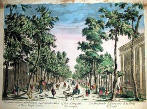 Les Boulvards de Paris pris de la porte du Temple
