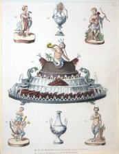 Sujets en graisse coules ou modeles / Troncon de saumon au beurre de Montpellier