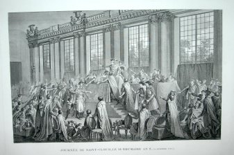 Journee de Saint-Cloud, le 18 brumaire an 8 (9 novembre 1799)