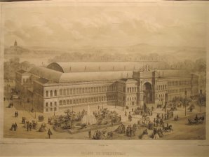 Palais de L'Industrie. Exposition Universelle de 1855 a Paris