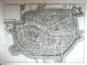 Lugdunum batavorum Leyden in Hollant