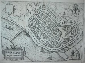 Liberae et Hanseaticae urbis Davetriesis Delineatio (Deventer)