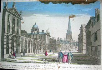 Le College de L'Universite et celui de la Reine a Oxford