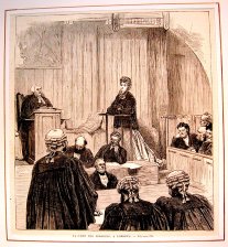 La Cour des divorces a Londres