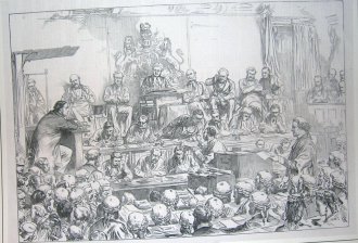 The Tichborne Trial , Sketch in Court