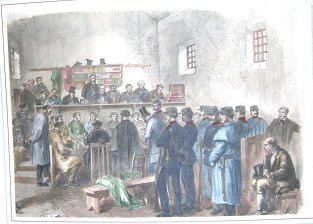 The Fenian insurrection, inquest on Mr. Cleary in the Courthouse at Kilmallock