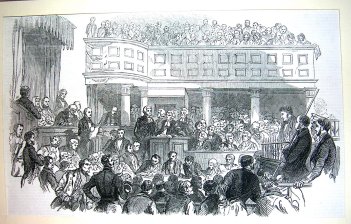 The Irish State Trials :Opening of the special Commission, at Clommel