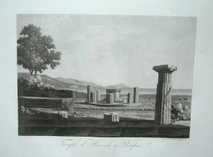 Temple d Hercule a Pompei  (Pompeya)