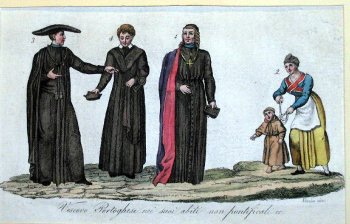 Vescovo Portoghese nei suoi abiti non pontificali