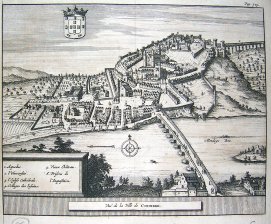 Vue de la Ville de Coimbre