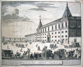 Palais du comte d'Avero a Lisbonne, ou Charles III a ete loge
