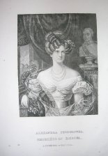 Alexandra Feodorowna. Emperess of Russia. A Princess of Prussia.