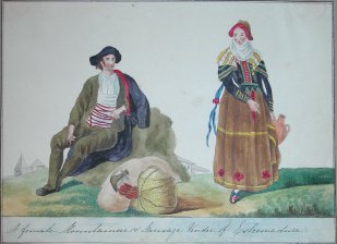 A female Mountainer and Sauvage Vender of Estremadura
