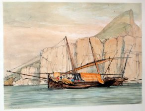 Smugling feluchos, Gibraltar