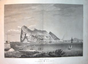 Vista de Gibraltar / Vue de Gibraltar / View of the Gibraltar