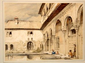 Patio de los Arrayanes or court of the Myrtles