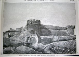 Leon, el historico Castillo de Grajal de Campos