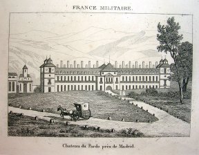 Chateau du Pardo pres de Madrid
