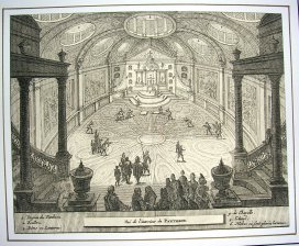Vue de l'interieur du Pantheon (El Escorial)