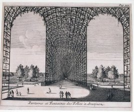 Parterres et Fontaines des Follies a Aranjuez
