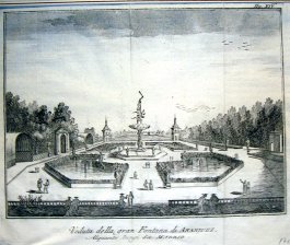 Veduta della gran Fontana di Aranjuez