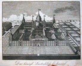 Das konigl : Lustschlofs Eskurial (Escorial)