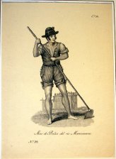 Mozo de baños del rio Manzanares