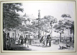 Malaga, fuente de la Alameda