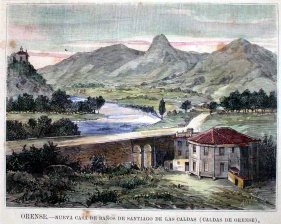 Orense, nueva casa de baños de Santiago de las Caldas (Caldas de Orense).