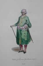 Habit of a persian gentleman in 1700 (Iran)