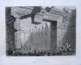 Balbec, interior del gran templo