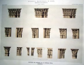 Capiteles del interior de la Catedral Vieja