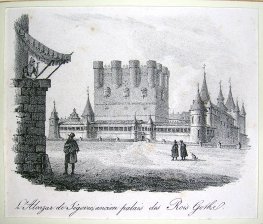 L'Alcazar de Segovie, ancien palais des Rois Gotha