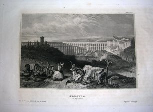 Segovia in Spanien (acueducto)