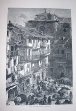 The market-place Segovia