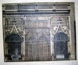 Catedral de Sevilla, Puerta que comunica con el patio de los naranjos