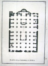 Planta de la Catedral de Sevilla
