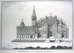Fachada de la Catedral de Sevilla