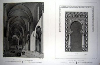 Interior de la Catedral de Tarragona/Ventana arabe en Tarragona