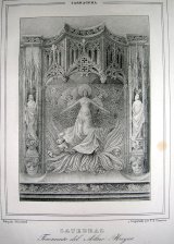 Catedral de Tarragona, fragmento del Altar Mayor