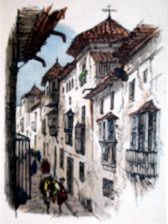 A street in Toledo