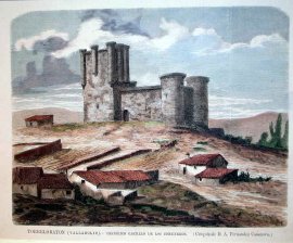 Torrelobaton (Valladolid), historico castillo de los comuneros