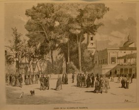 Paseo de la glorieta de Valencia