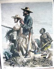Isla de Cuba, Grupo de insurrectos en la manigua