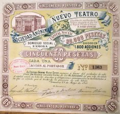 Sociedad anonima nuevo Teatro