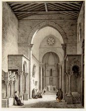 Interior de la Iglesia de la Magdalena en Zamora